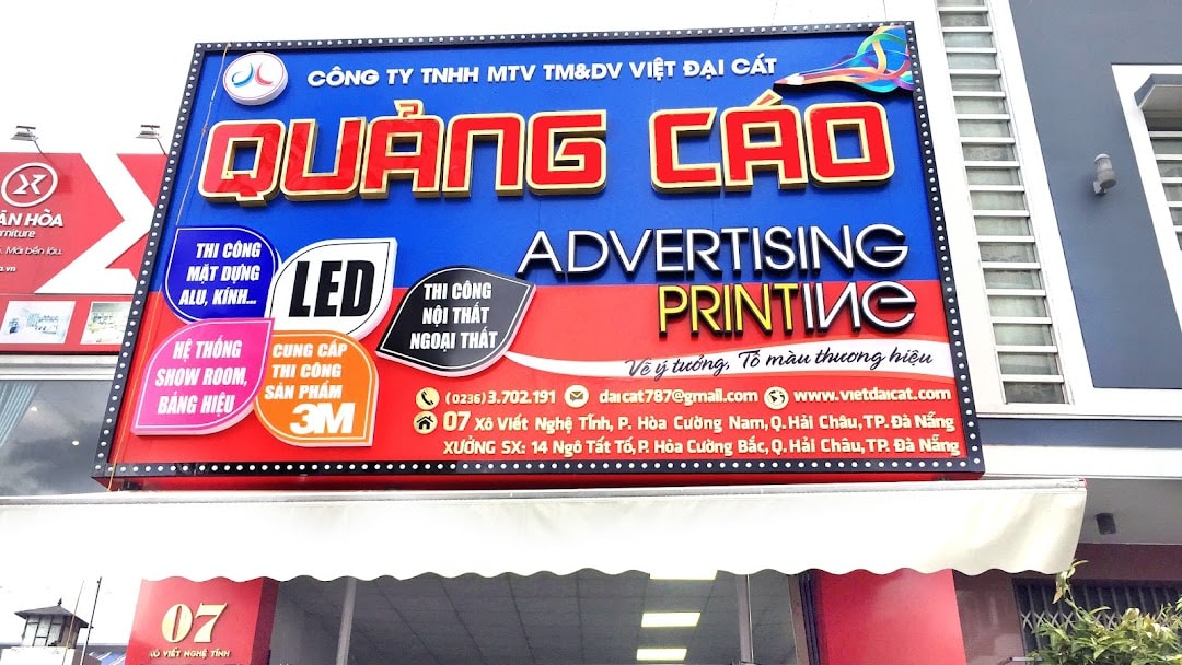 bảng hiệu quảng cáo Đà Nẵng
