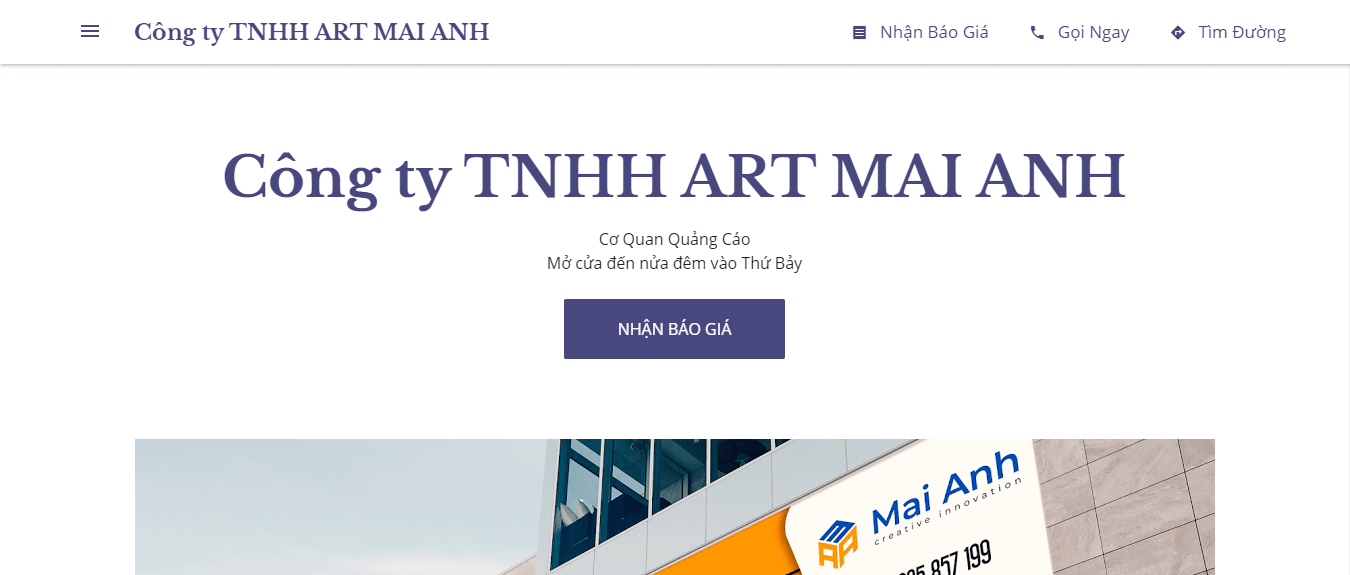 Công ty TNHH Art Mai Anh