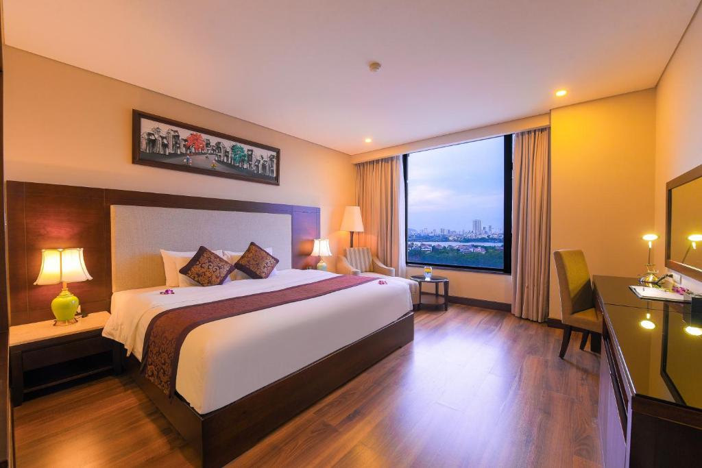 Phòng ngủ tại khách sạn Minh Toàn Galaxy Đà Nẵng