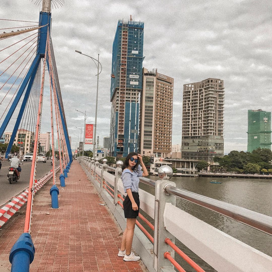 cây cầu xoay ở Đà Nẵng