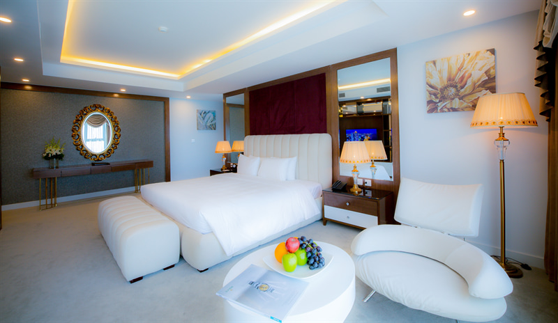Phòng ngủ tại khách sạn Mường Thanh